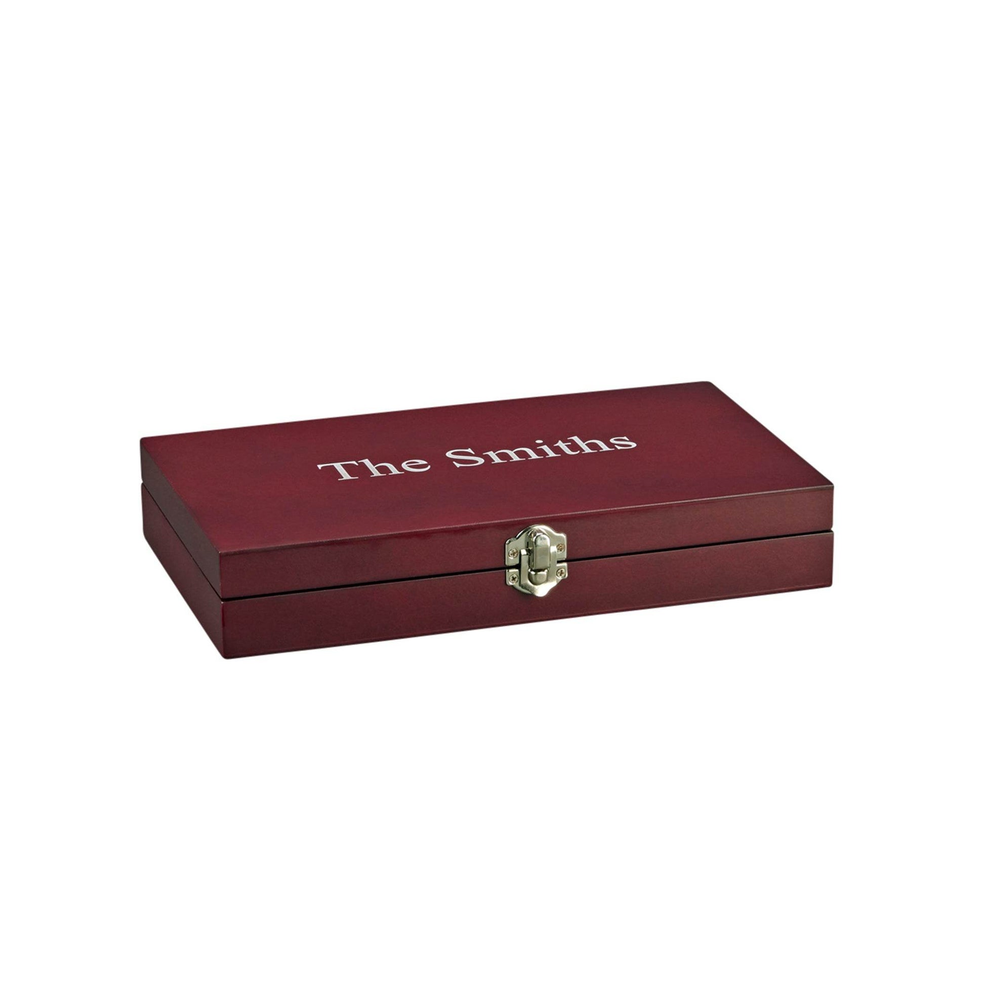6 Piece Steak Knife Set with Hinged Rosewood Case - Loft&Timber