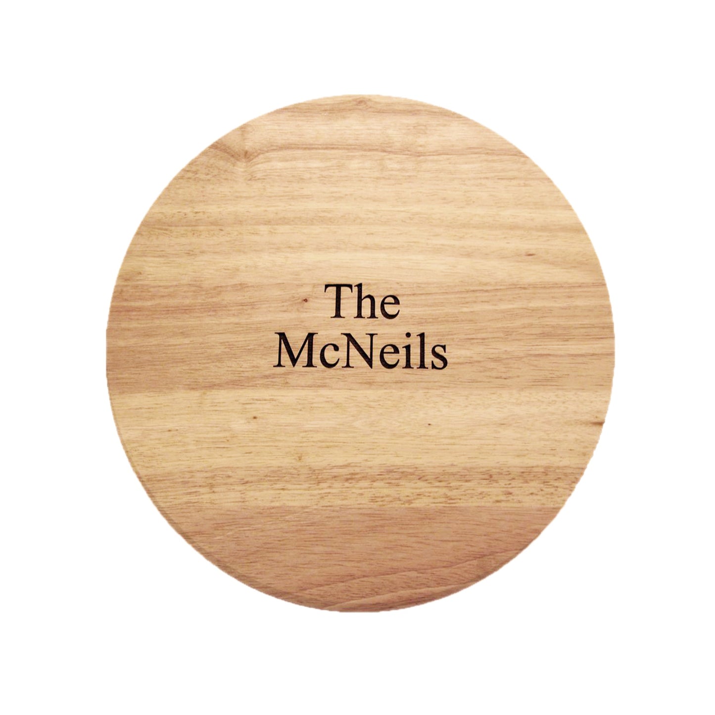14" Wooden Pizza Board with Precision Cutting Wheel & Server - Loft&Timber