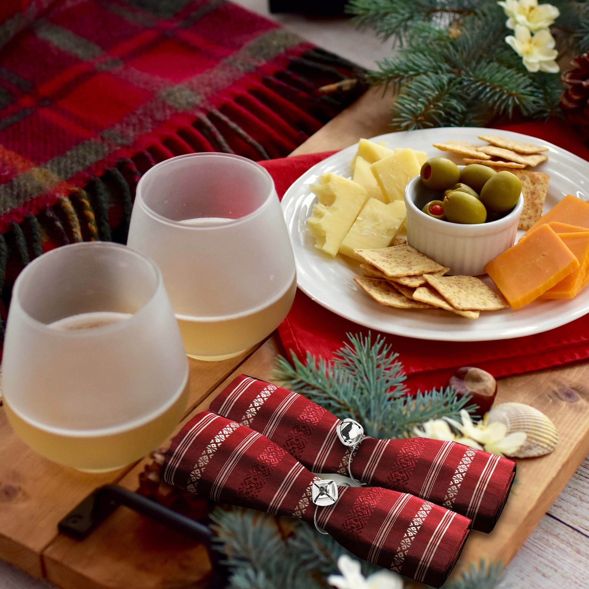 Jingle Bell Napkin Rings, Set Of 4, Np - Loft&Timber