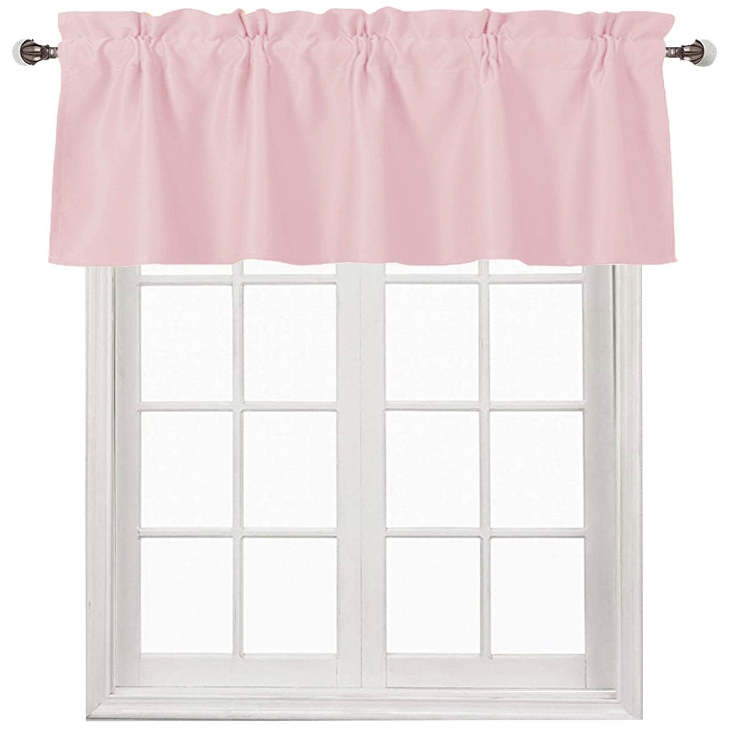 DWCN Blackout Valance Curtains for Kitchen, 1 Panel - Loft&Timber
