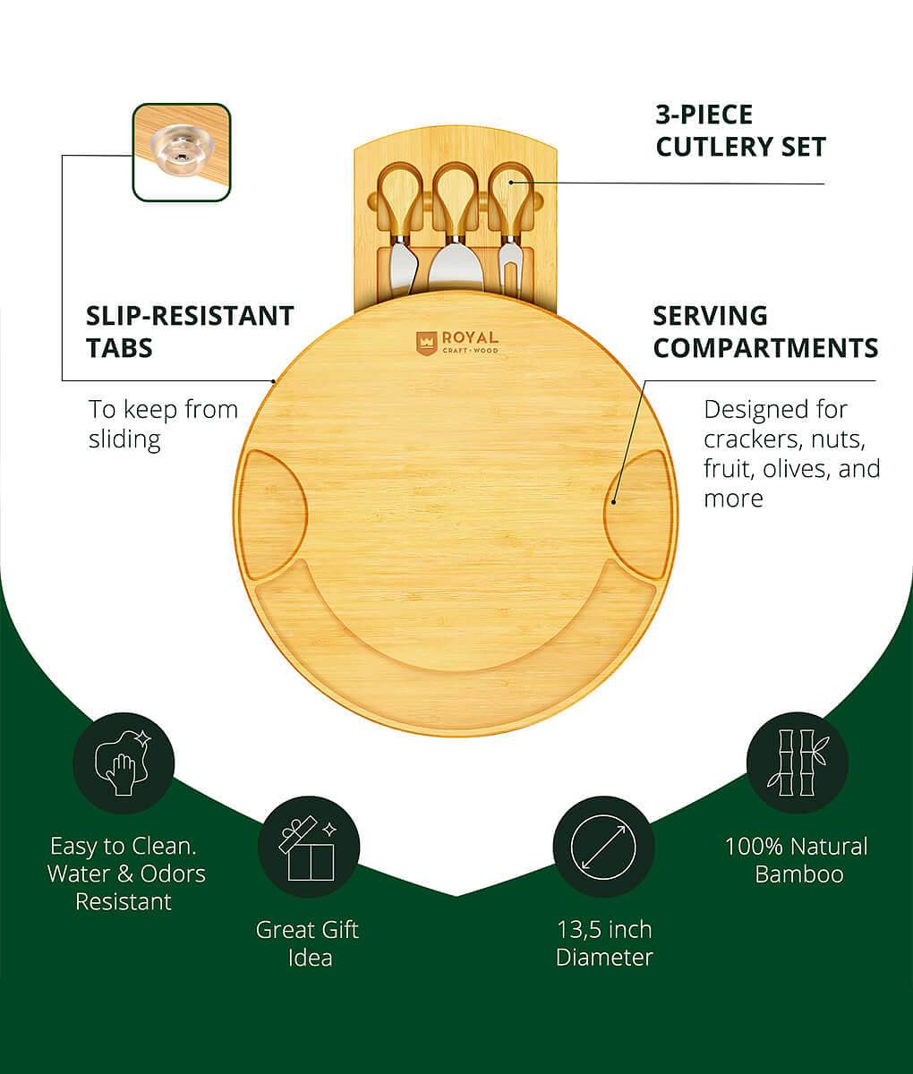 Round Cheese Board - Loft&Timber