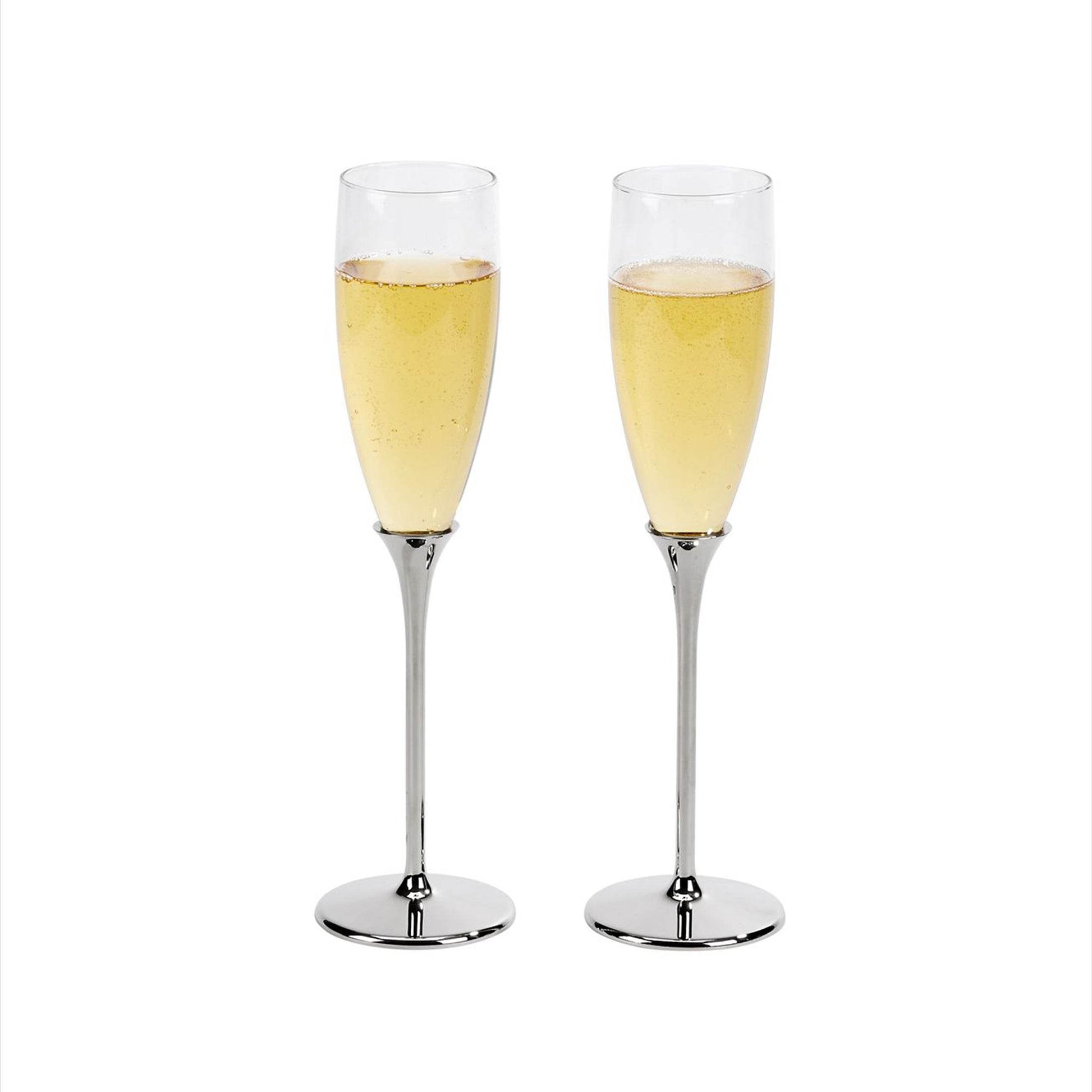Boston Champagne Toasting Flutes Set - Loft&Timber