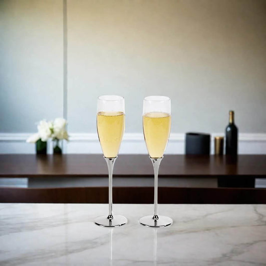 Boston Champagne Toasting Flutes Set - Loft&Timber