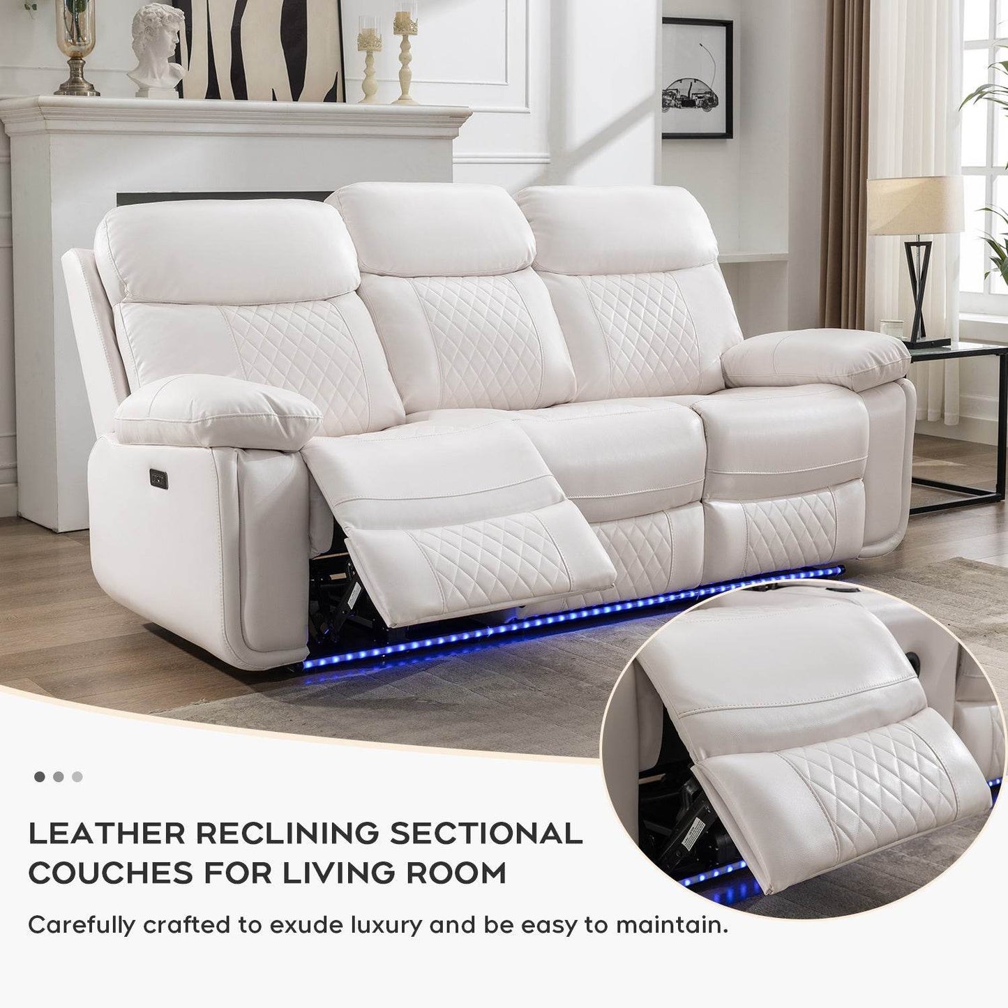 Power Recliner Couches - Loft&Timber