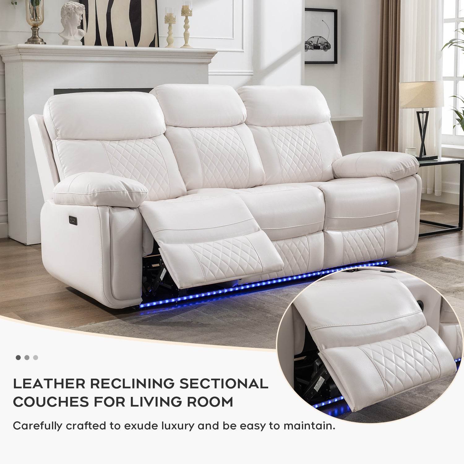 Power Recliner Couches - Loft&Timber