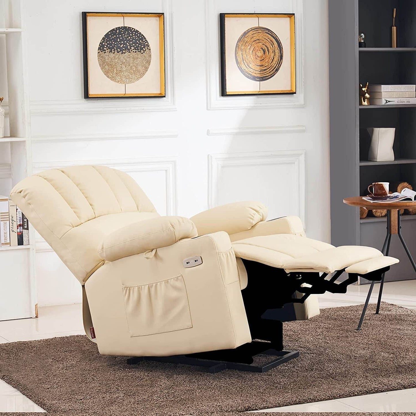 Power Lift Recliner Chair with Massage - Loft&Timber