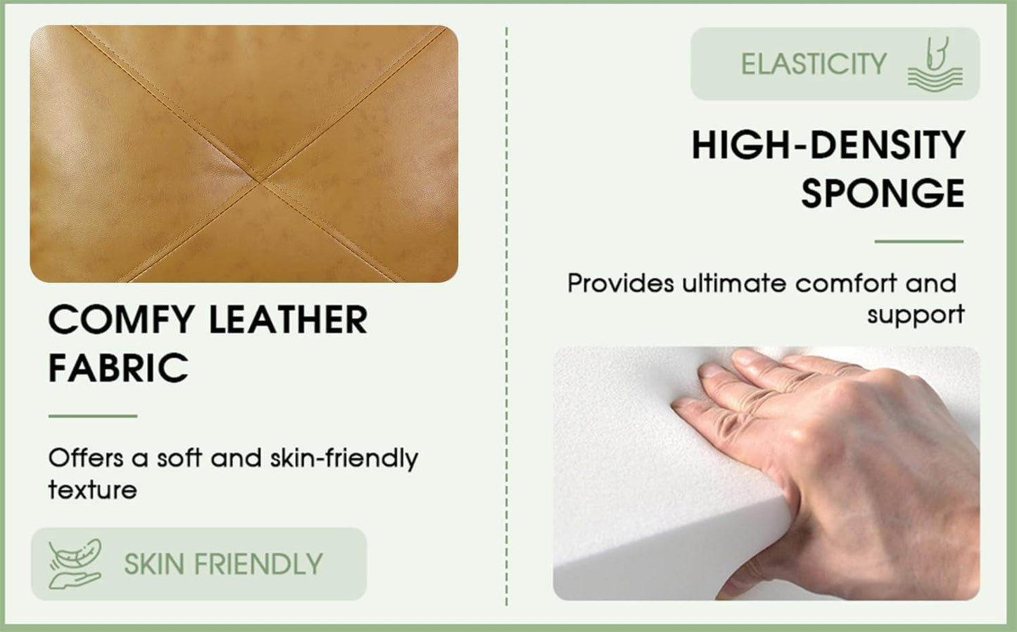 Leather Sectional Sofa Couch,L-Shape Sofa Sectional Couch Set - Loft&Timber