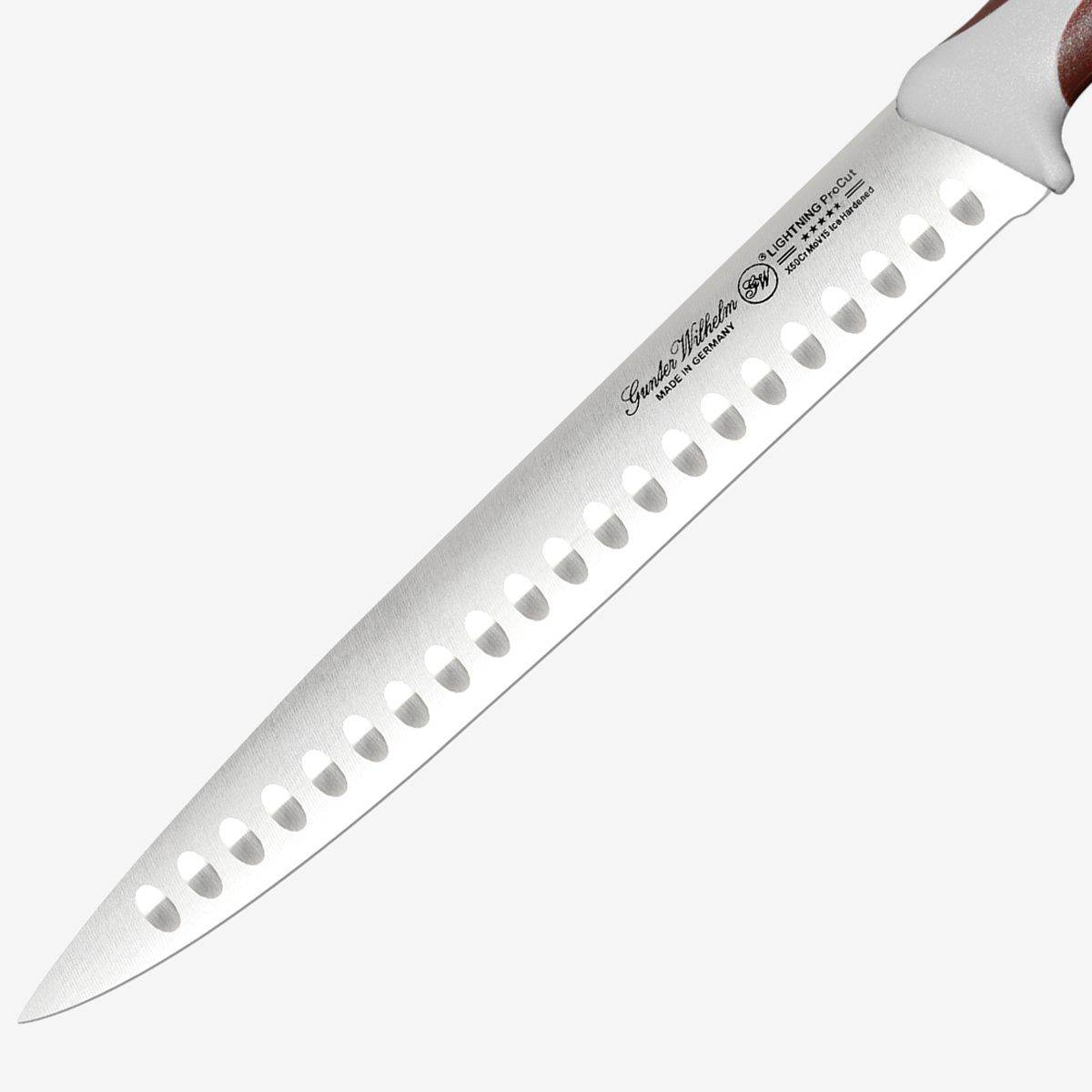 Gunter Wilhelm Lightning Carving Knife, 10 Inch | Brown and Grey ABS Handle SKU: 10-121-0210 - Loft&Timber