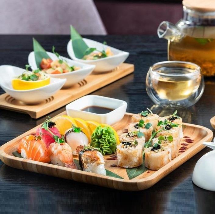 Bamboo Square Plate 7" inch X 7" inch | For Appetizers - Loft&Timber