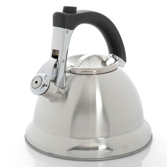Mr Coffee Collinsbrook 2.4 Quart Stainless Steel Whistling Tea Kettle - Loft&Timber