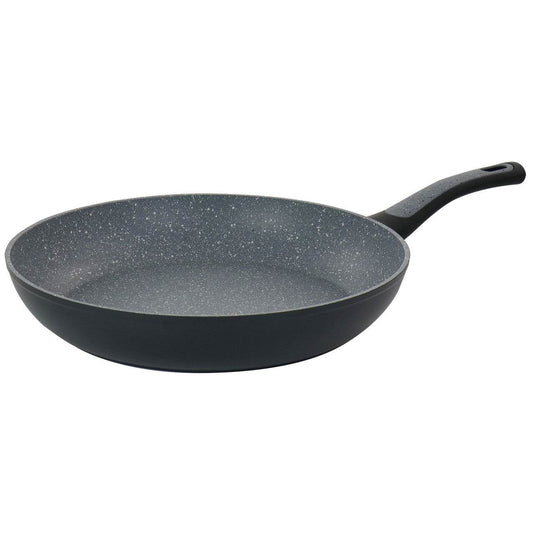 Oster Bastone 12 Inch Aluminum Nonstick Frying Pan in Speckled Gray - Loft&Timber
