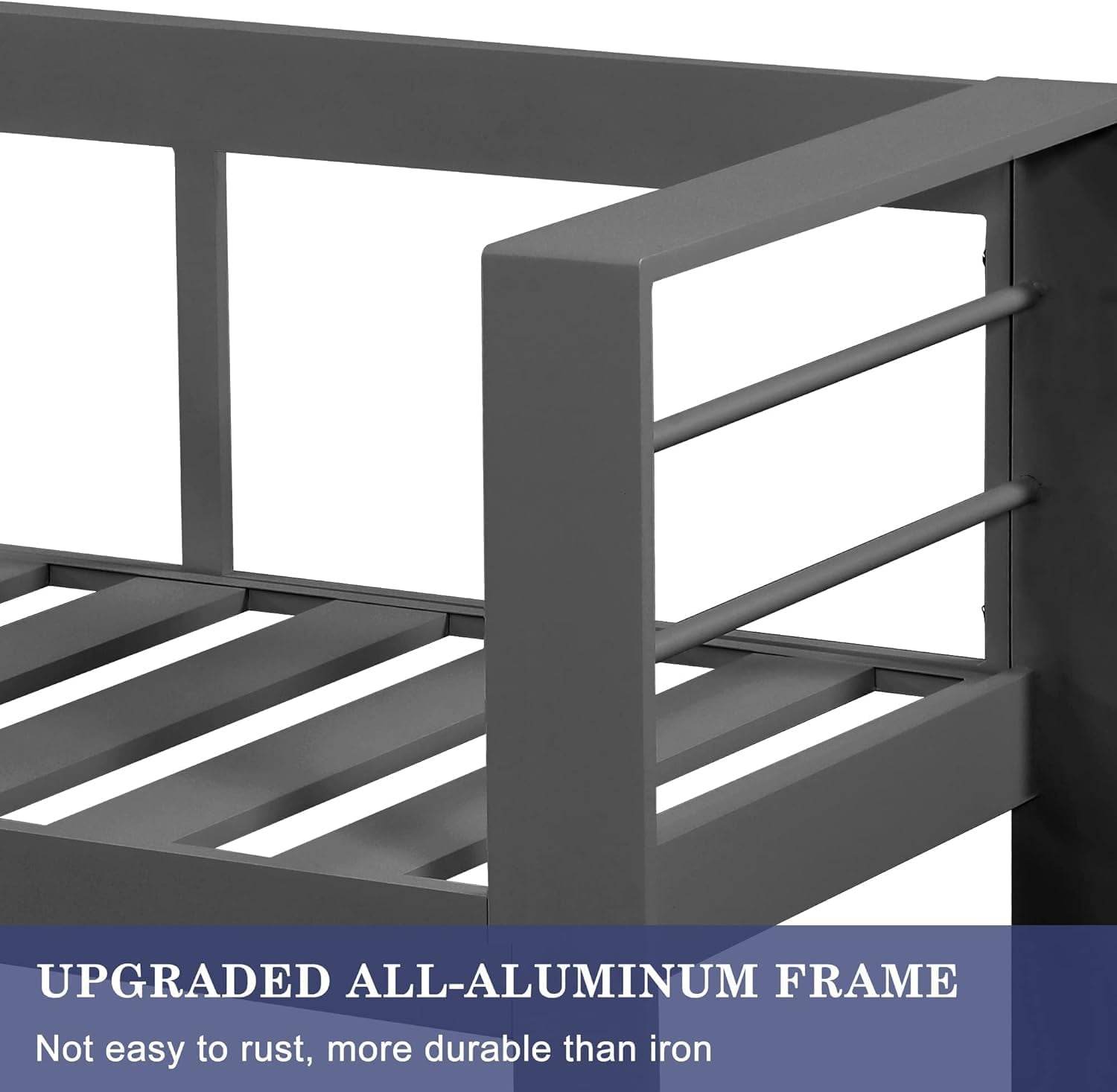 Modern Aluminum Outdoor Patio Furniture Set with Cushions - Loft&Timber