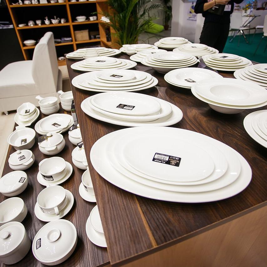 White Round Deep Plate 10" inch | 25.5 Cm - Loft&Timber