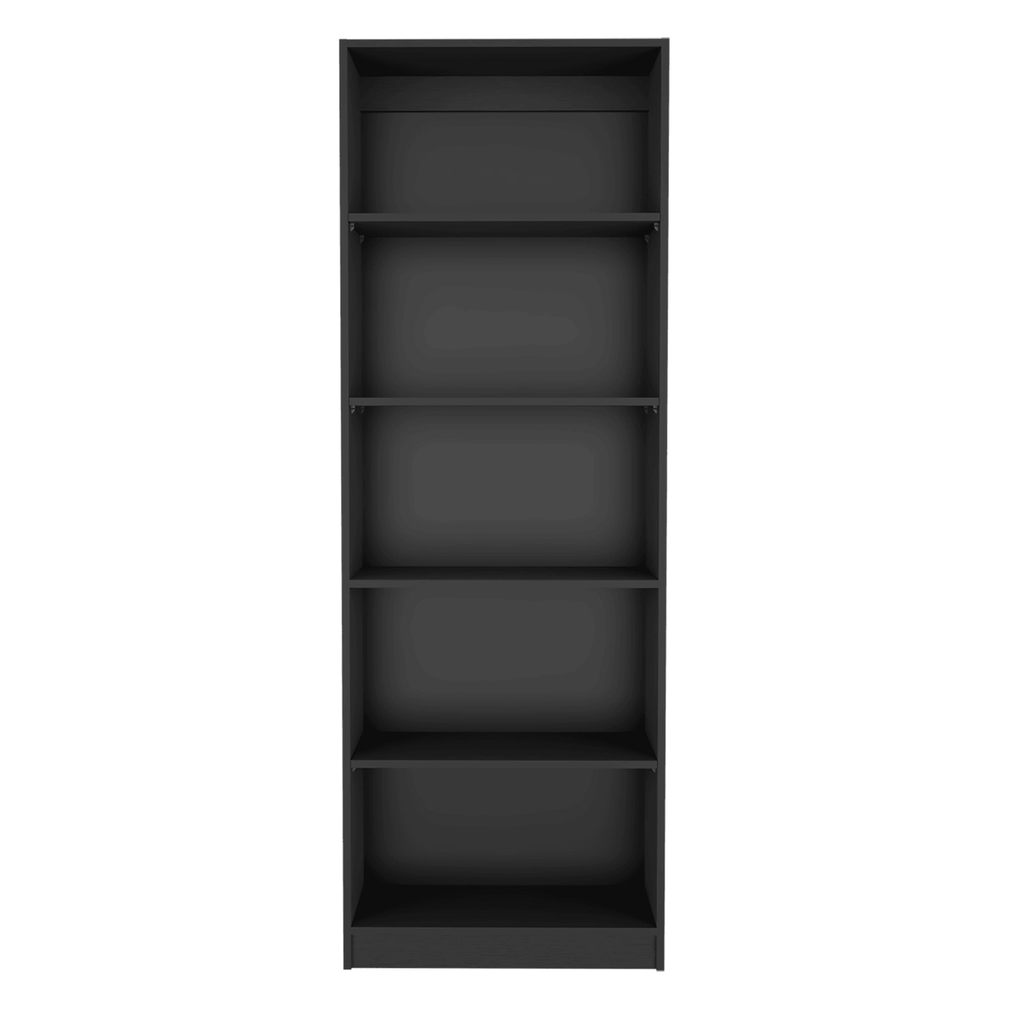Elegant 4-Tier Bookcase With Additional Storage Shelf-4