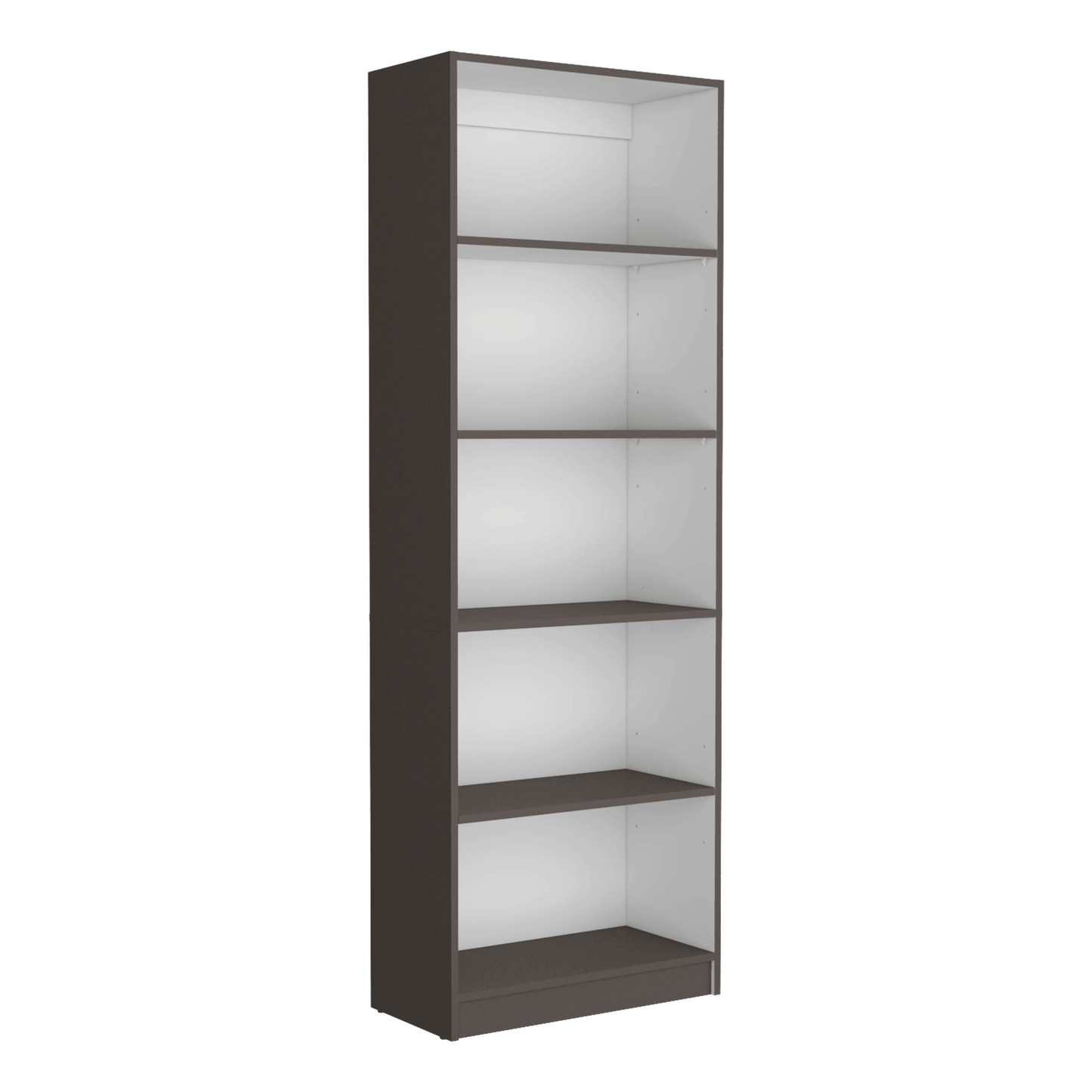 Elegant 4-Tier Bookcase With Additional Storage Shelf-7