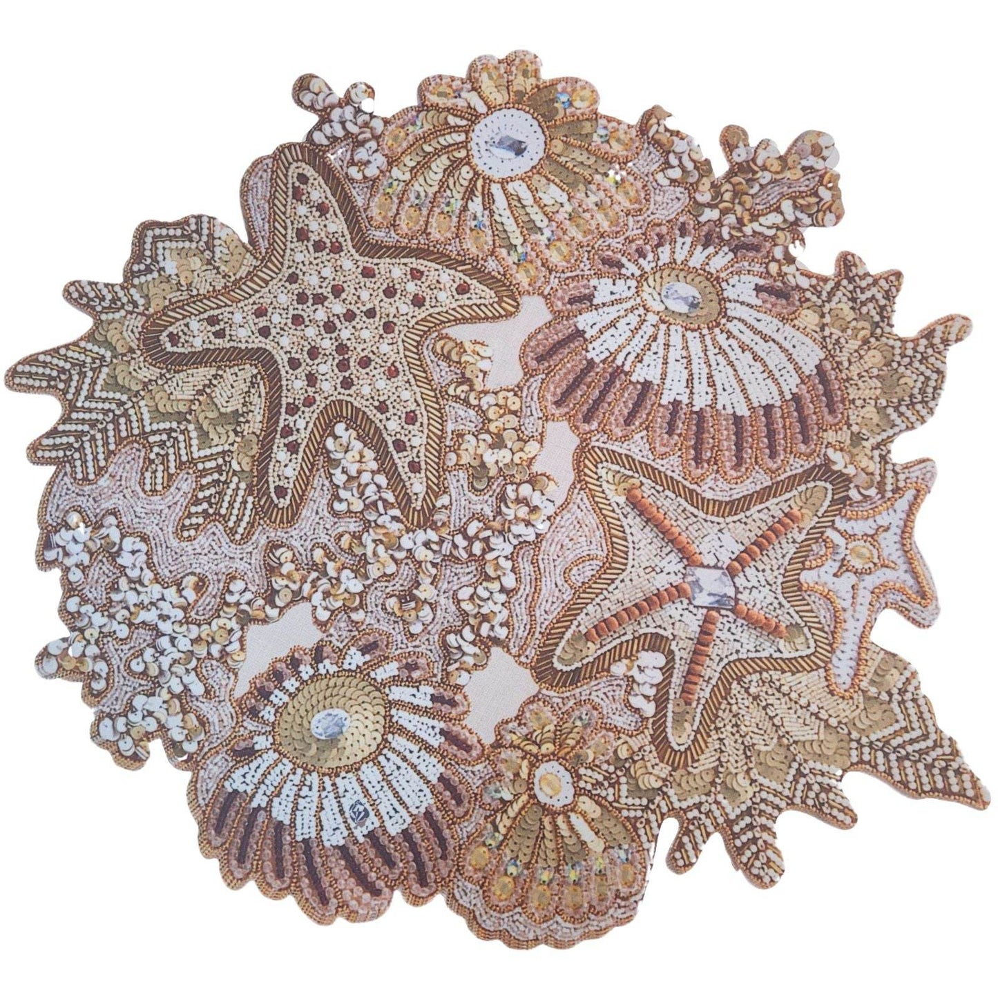 Charlo's Set 4 Premium Placemats Waterproof Sea Corals - Loft&Timber
