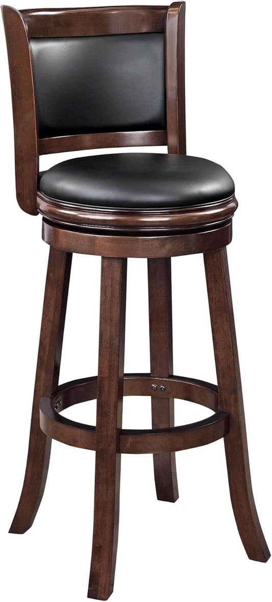 Augusta Extra Tall Bar Stool, Cappuccino - Loft&Timber