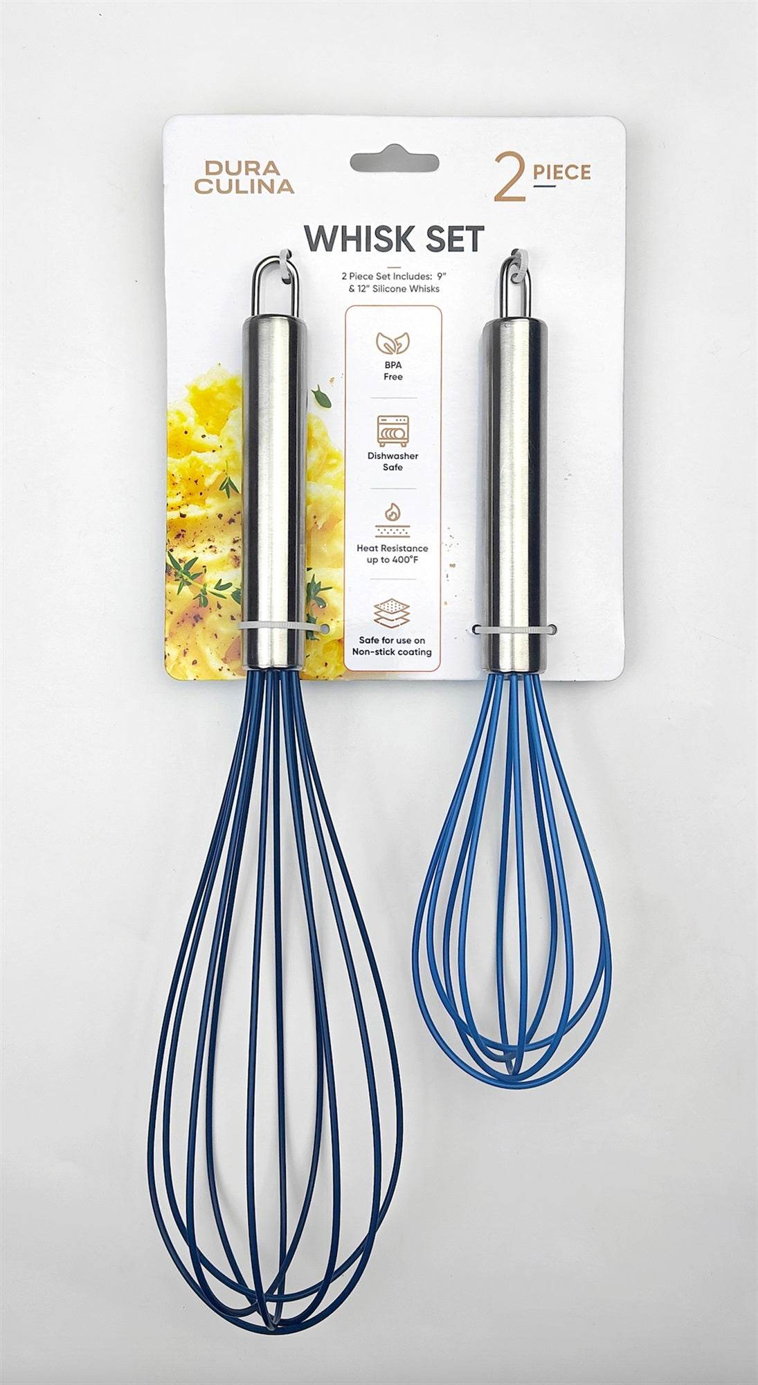 2-Piece Whisk Set – Versatile and Stylish in Blue - Loft&Timber