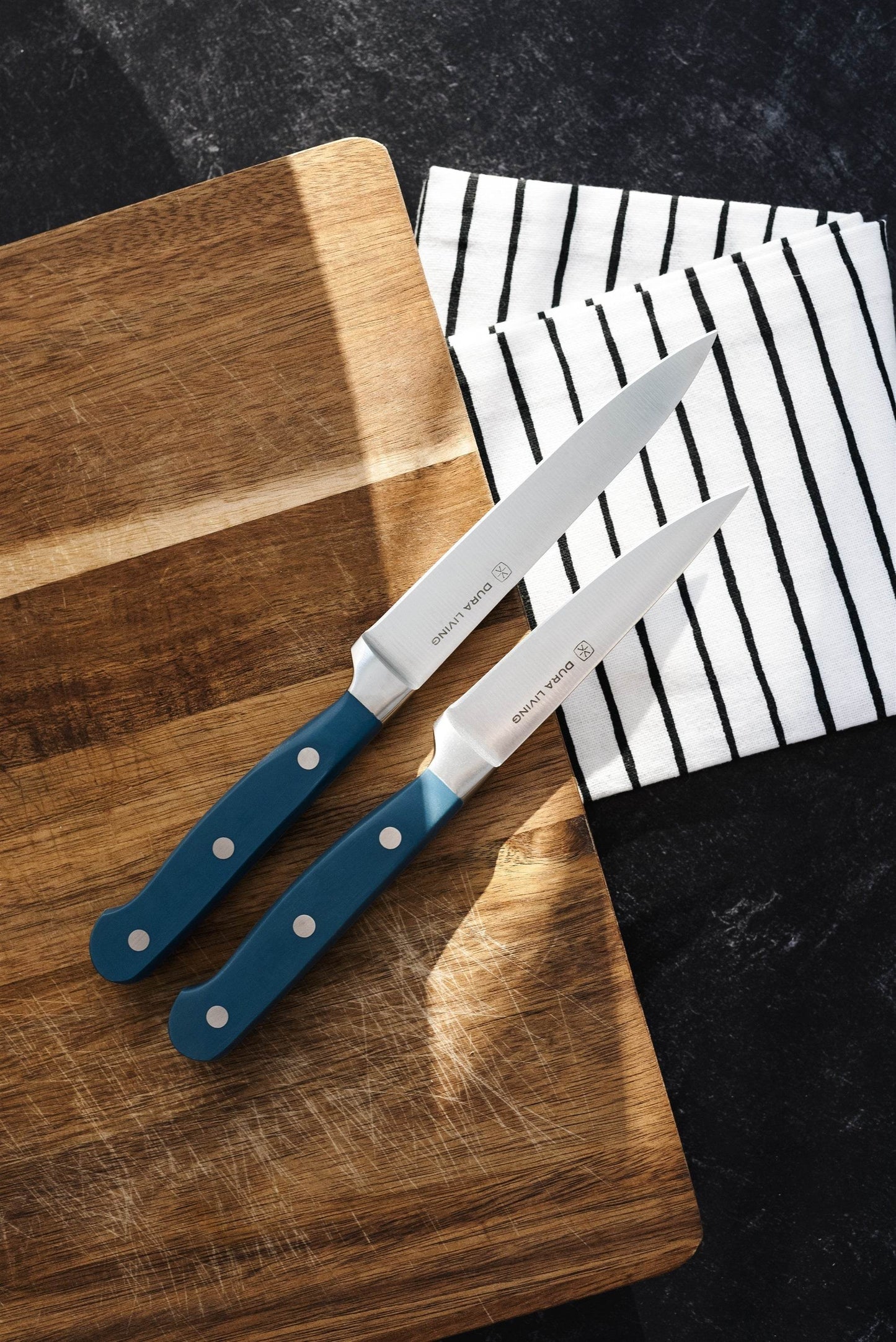 Superior 2-Piece Kitchen Knife Set - Royal Blue - Loft&Timber
