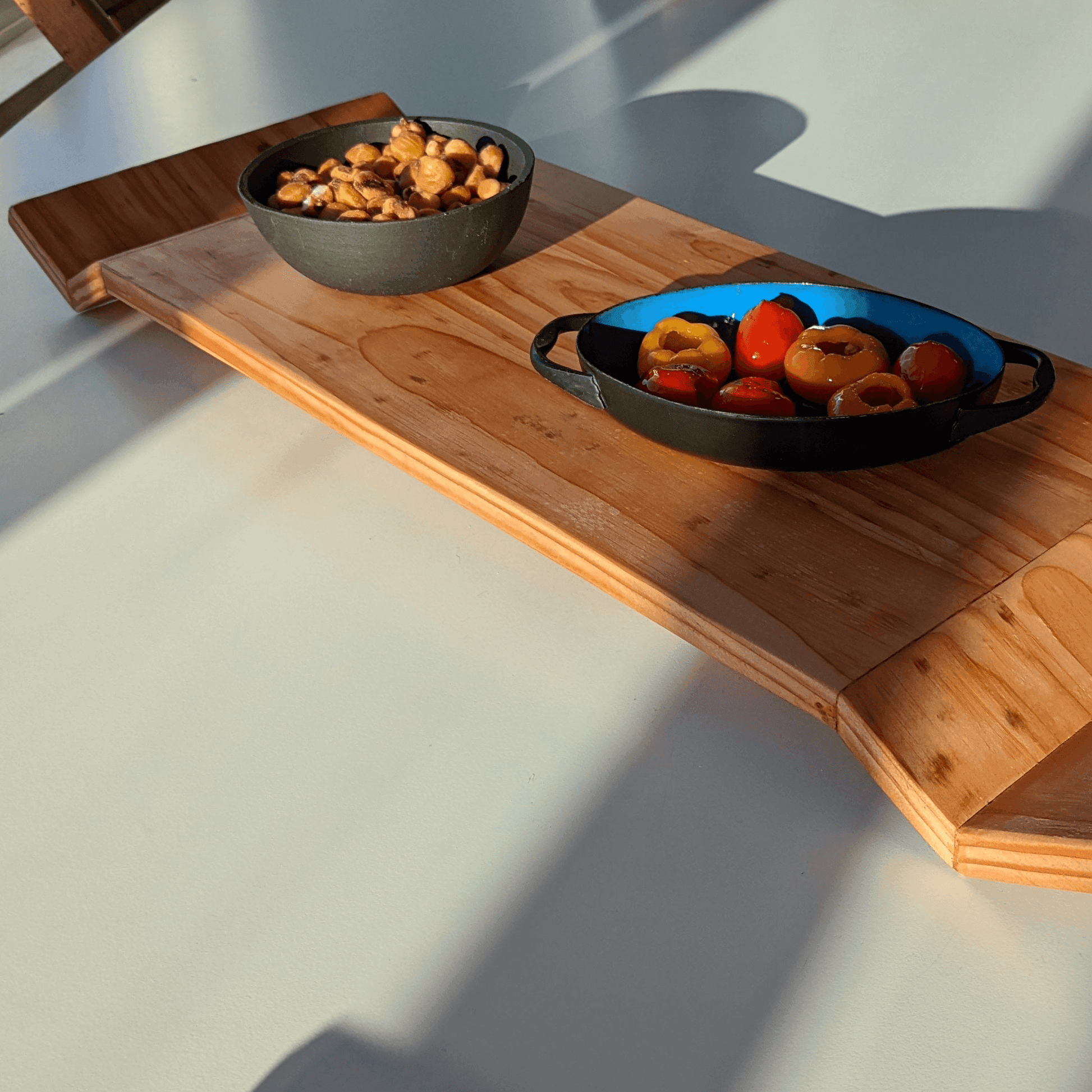 Elegant Doug Fir Serving Tray - Handmade In San Francisco - Loft&Timber