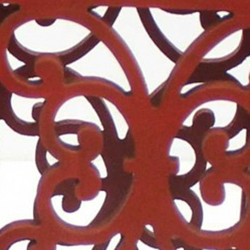 16" Red Wood End Tables - Loft&Timber
