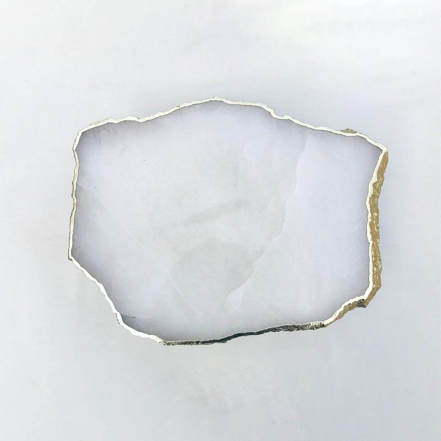 White Agate Cake Stand/Centrepiece/Display Stand/Tray - Loft&Timber