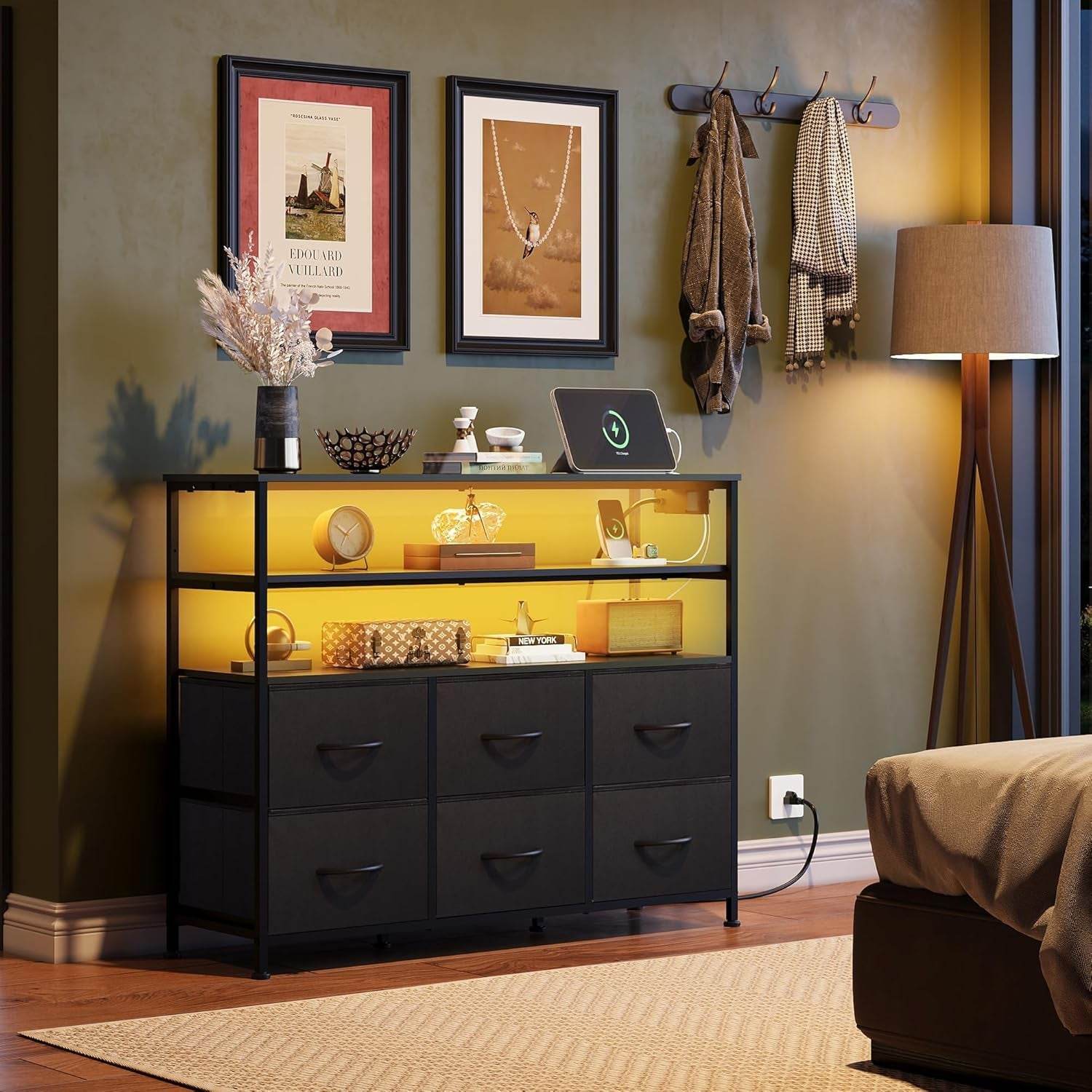 Led Dresser TV Stand - Loft&Timber