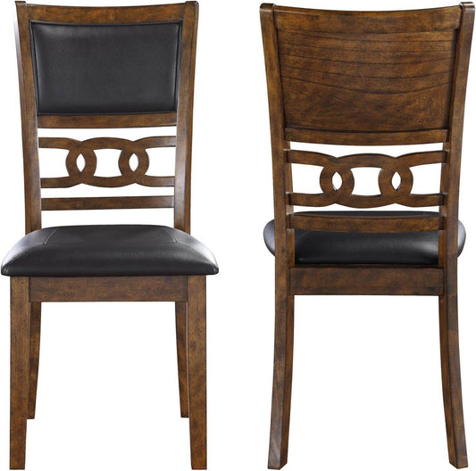 Gia Dining Chairs, Set of 2, Brown - Loft&Timber