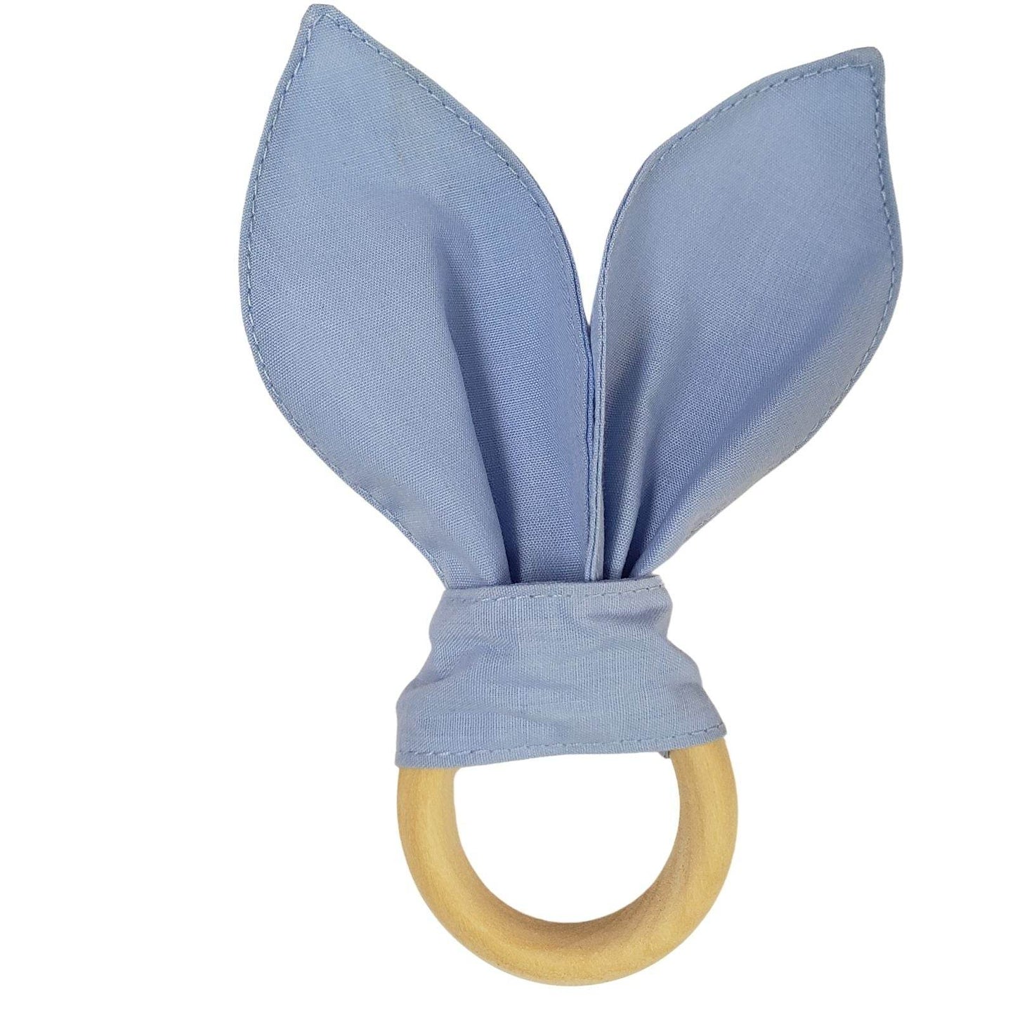 Maison Charlo | Easter Set of 4 Blue Sky Bunny Ears Napkin Rings | Dining Table Decor - Loft&Timber