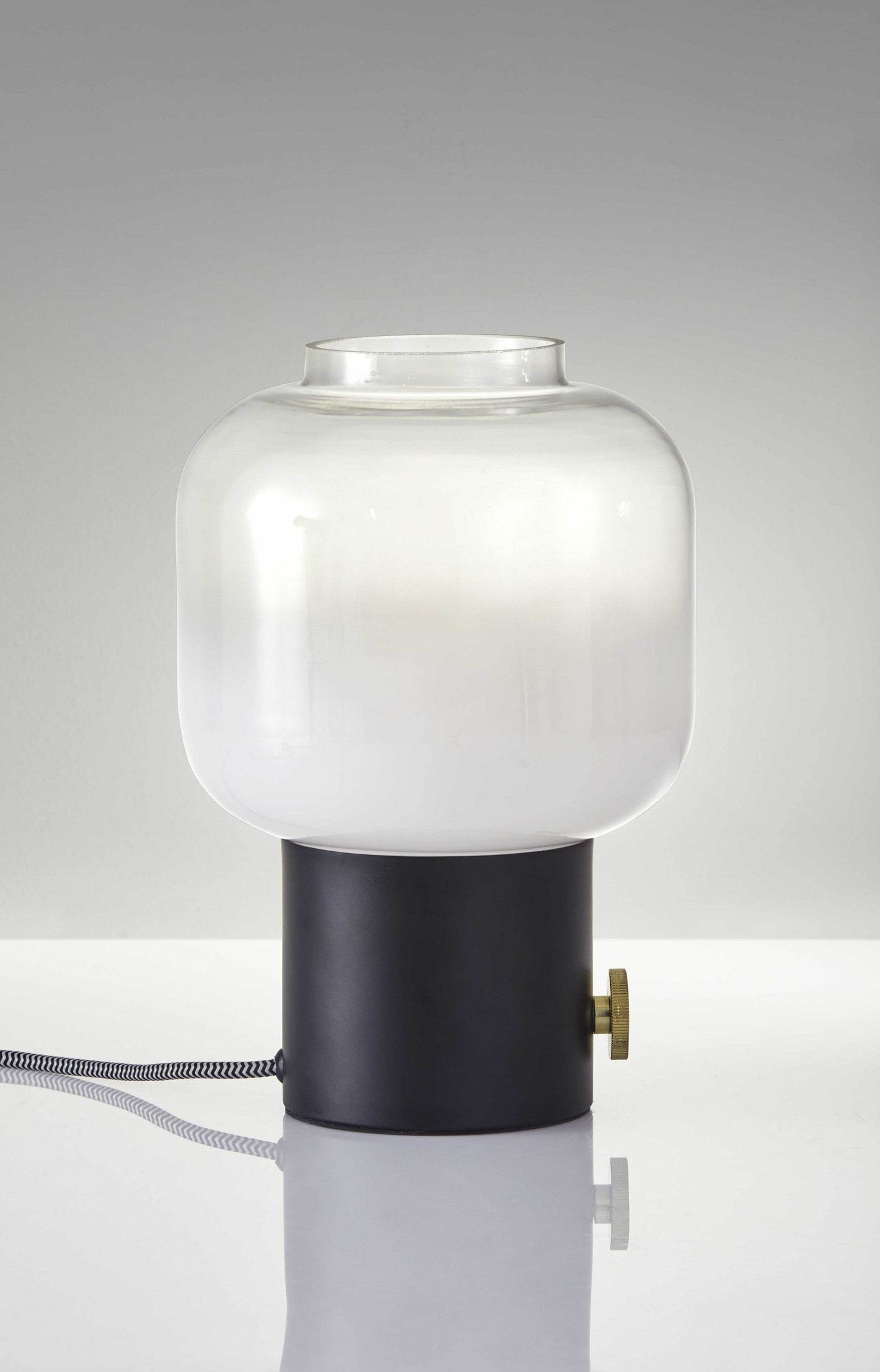Mod Pod Black Glass Table Lamp - Loft&Timber