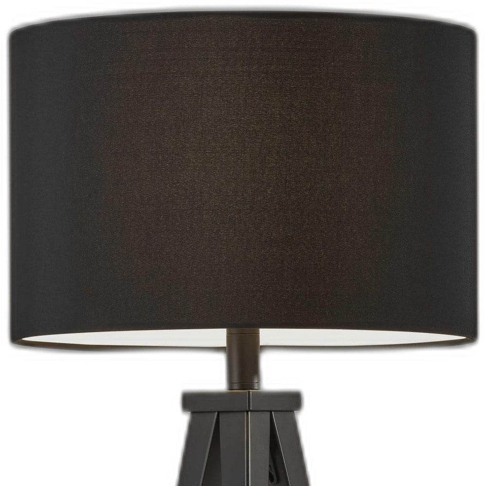 Treble Black Metal Table Lamp - Loft&Timber