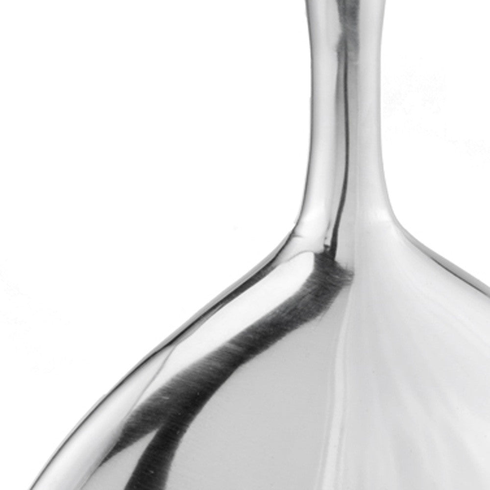 16" Silver Tulip Aluminum Table Vase - Loft&Timber