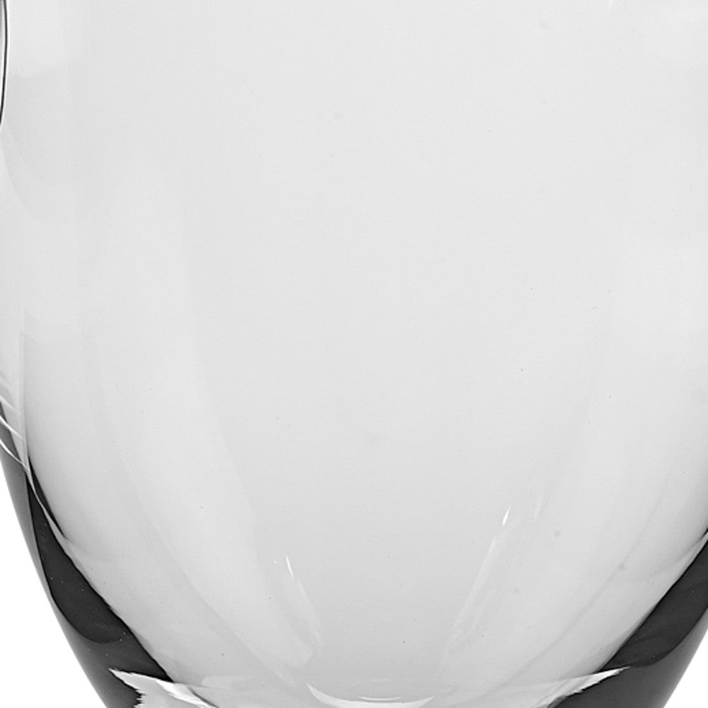 12" Clear Cylinder Lead Free Crystal Table Vase - Loft&Timber