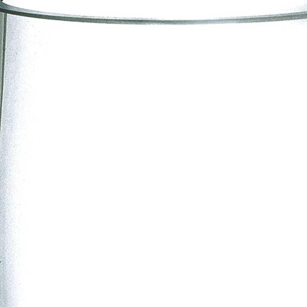 11" Clear Cylinder Crystal Table Vase - Loft&Timber