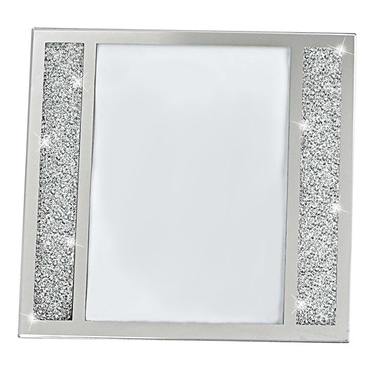5" x 7" Silver Crystal Tabletop Picture Frame - Loft&Timber