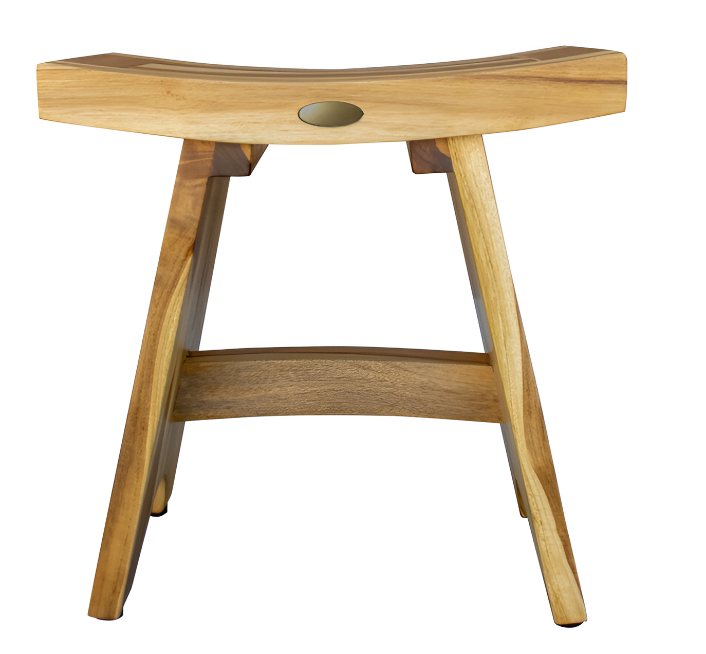 18" Natural Teak Rectangular Shower Bench - Loft&Timber