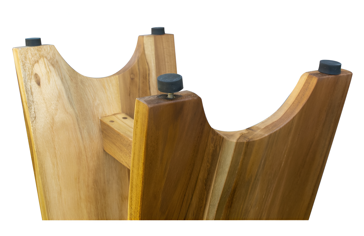 18" Natural Teak Rectangular Shower Bench - Loft&Timber