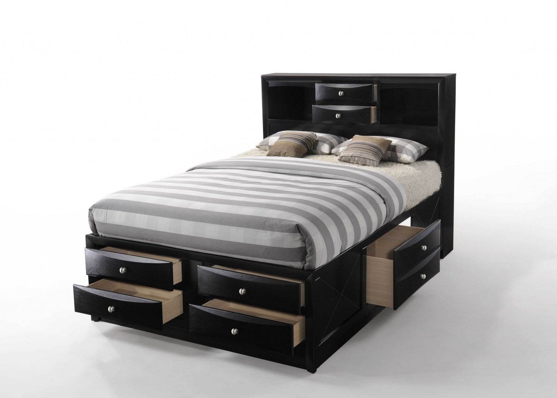 Black Bed Frame - Loft&Timber