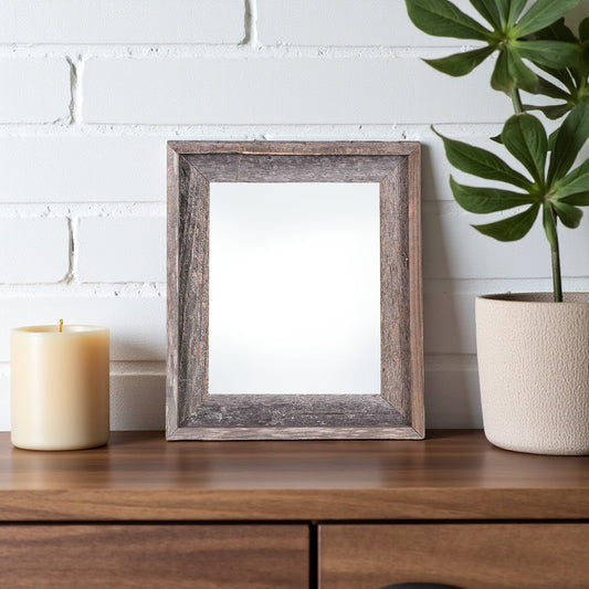 5" x 7" Gray Solid Wood Tabletop Picture Frame - Loft&Timber