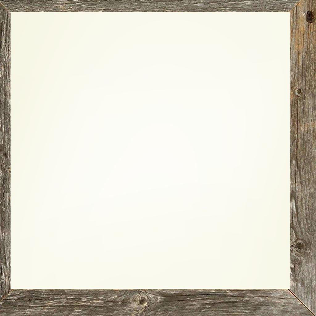 6" x 6" Gray Solid Wood Tabletop Picture Frame - Loft&Timber