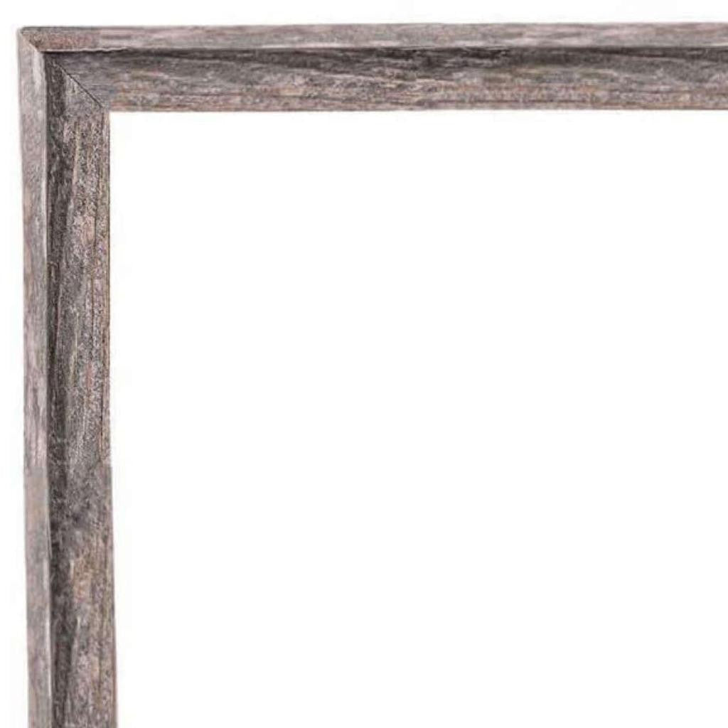 18" x 24" Gray Solid Wood Hanging Picture Frame - Loft&Timber