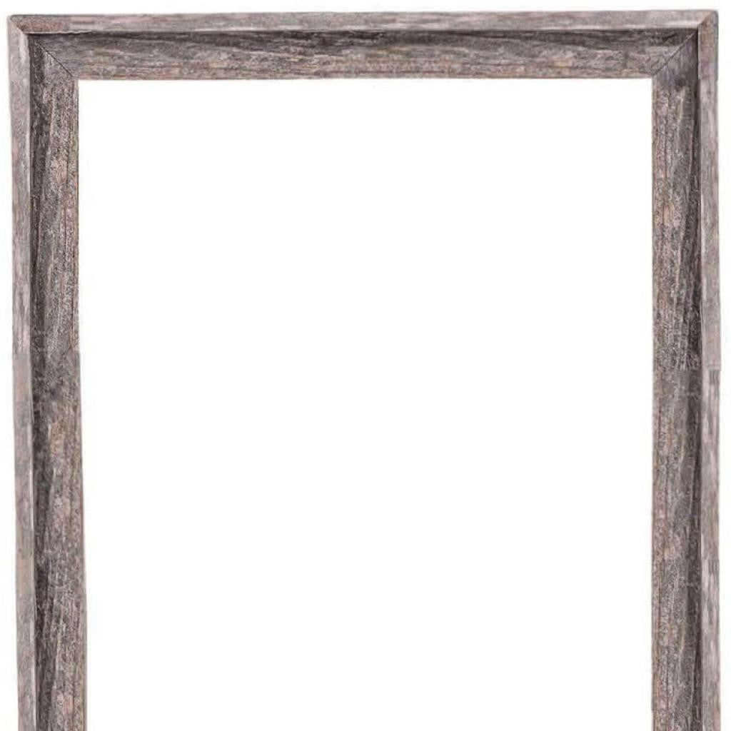 18" x 24" Gray Solid Wood Hanging Picture Frame - Loft&Timber