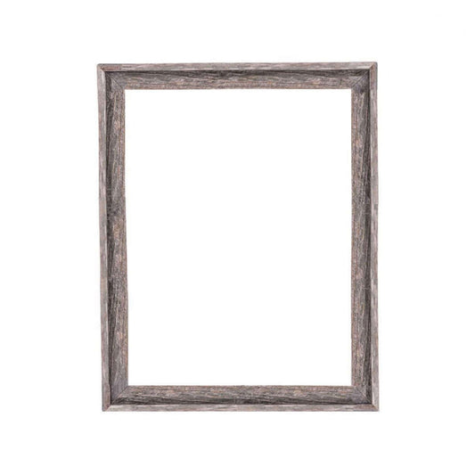 18" x 24" Gray Solid Wood Hanging Picture Frame - Loft&Timber