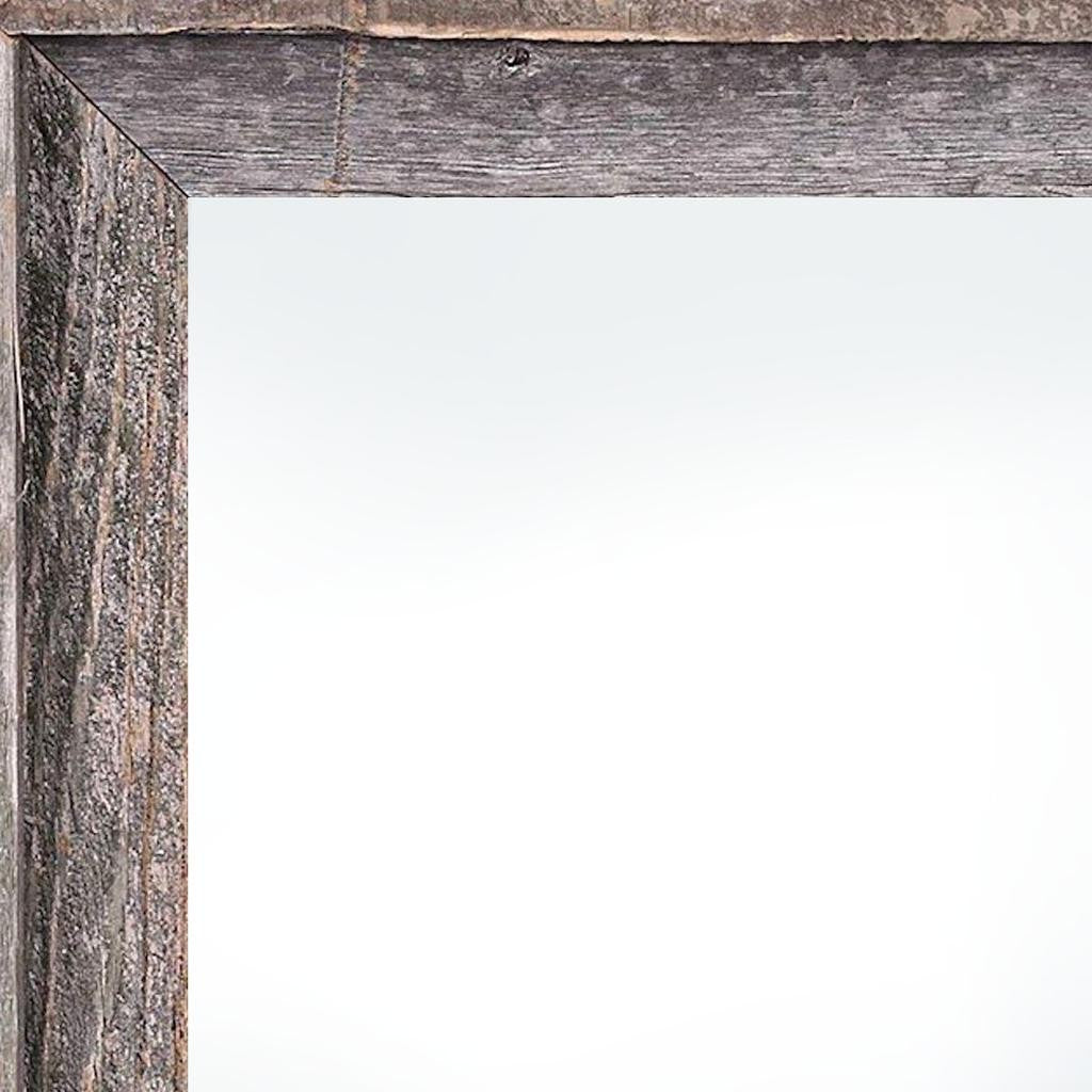 18" x 24" Gray Solid Wood Hanging Picture Frame - Loft&Timber