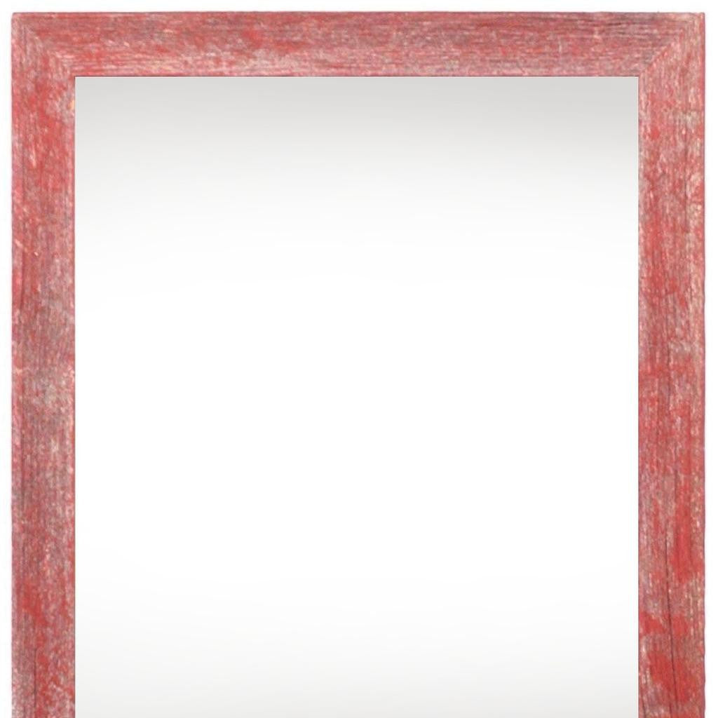 16" x 20" Red Solid Wood Hanging Picture Frame - Loft&Timber