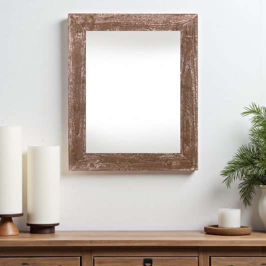 16" x 20" Espresso Solid Wood Hanging Picture Frame - Loft&Timber