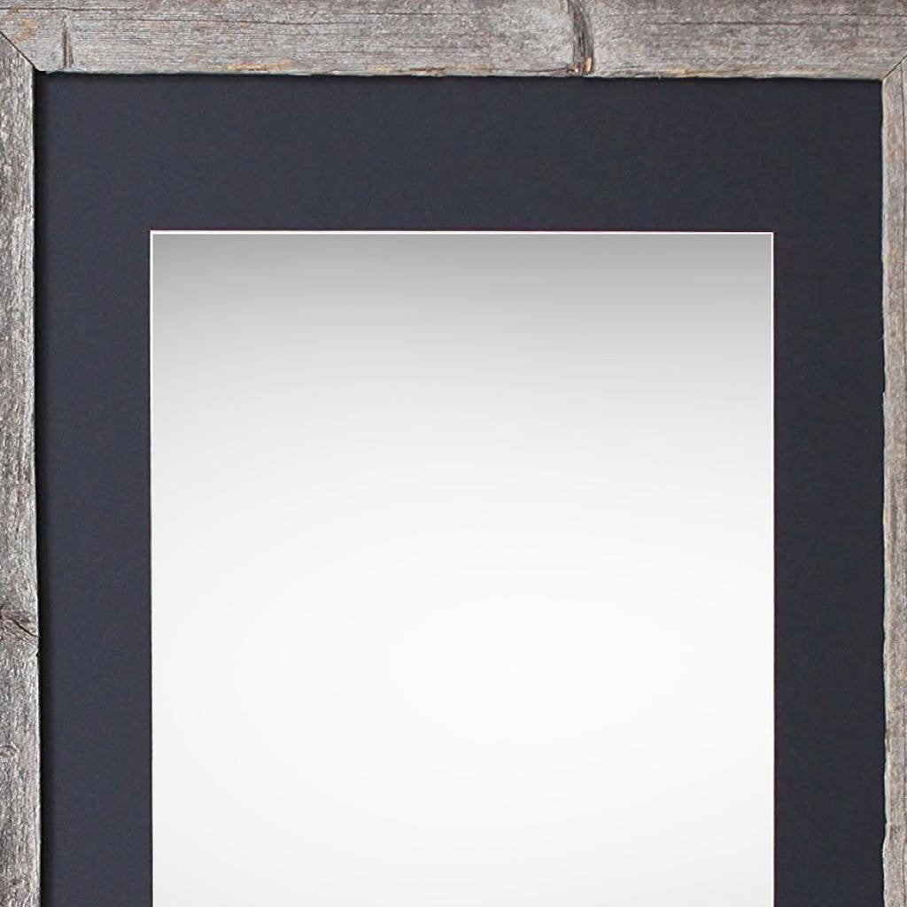 16" x 20" Black Solid Wood Hanging Picture Frame - Loft&Timber