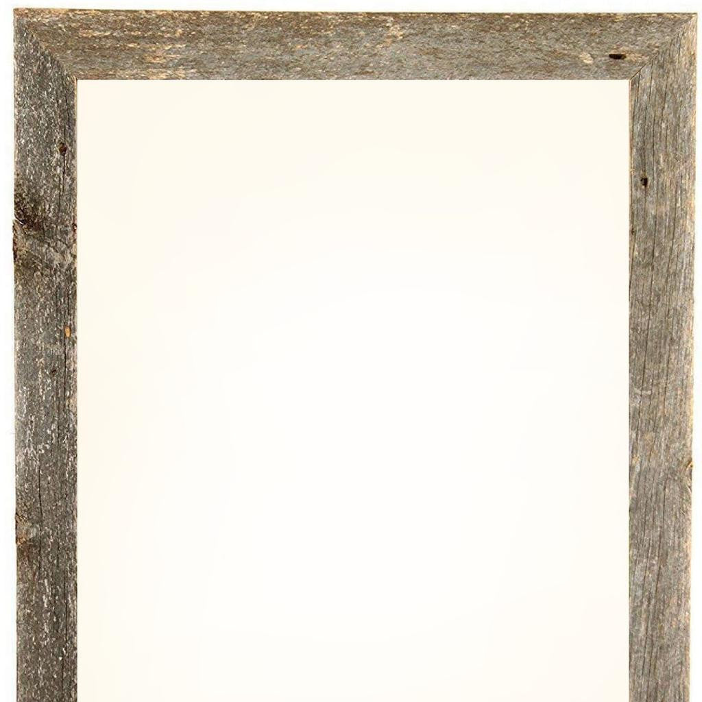 16" x 20" Gray Solid Wood Hanging Picture Frame - Loft&Timber