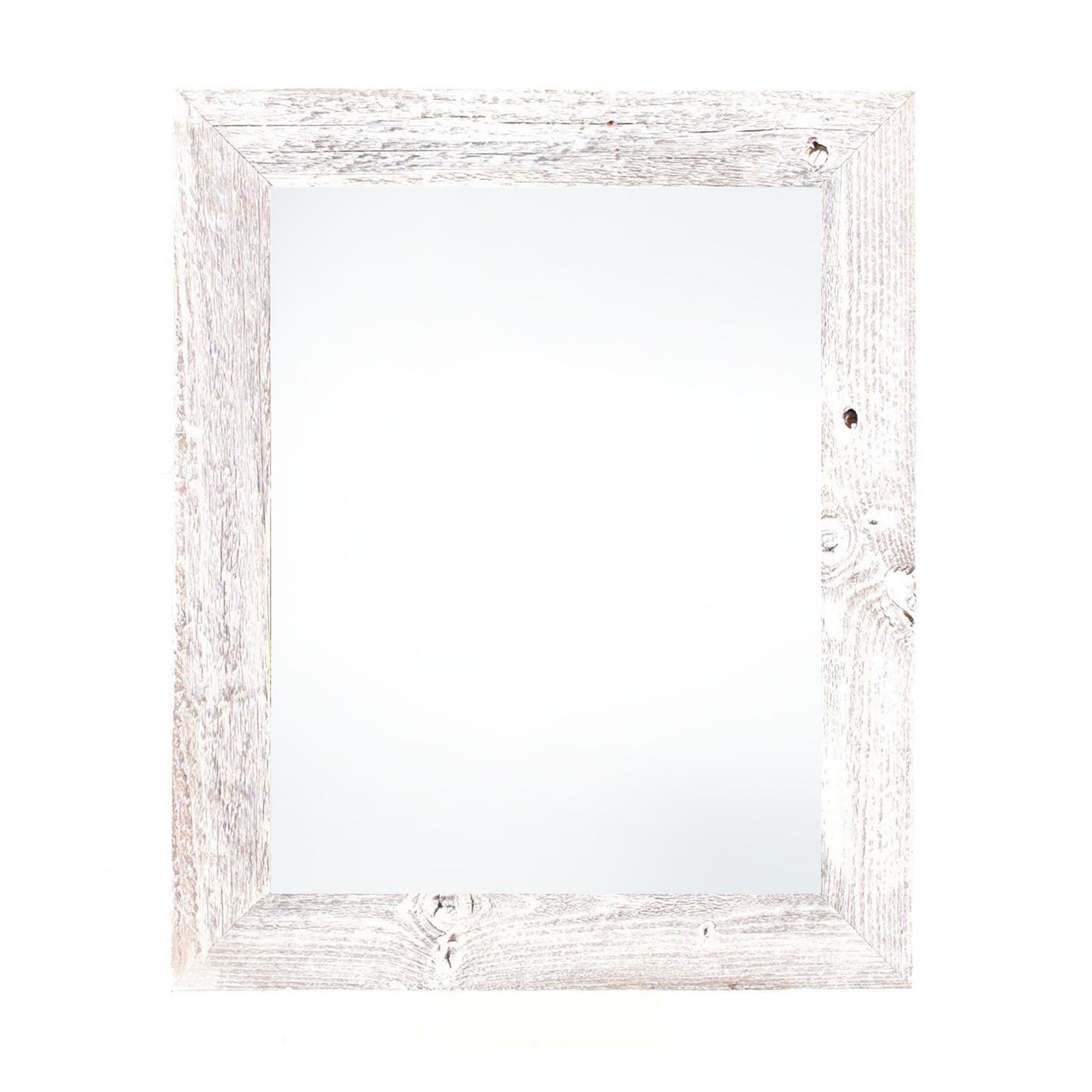 13" x 19" White Solid Wood Hanging Picture Frame - Loft&Timber