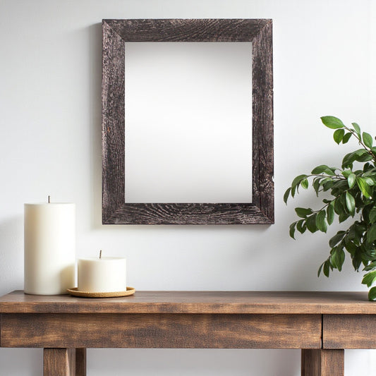 13" x 19" Black Solid Wood Hanging Picture Frame - Loft&Timber